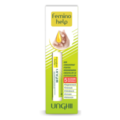 Femino Help, Ser concentrat pentru regenerarea unghiilor și cuticulelor, 2ml, Zdrovit
